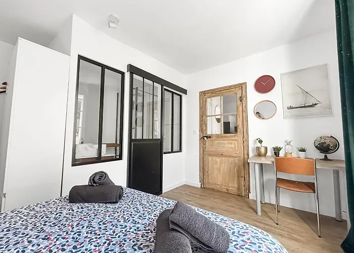 아파트 Nid Douillet Cosy Au Coeur D'angers, Ideal A Deux 앙제